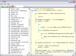 ILSpy ILSpy in action